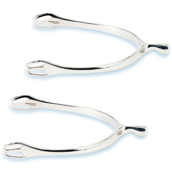 Stübben Dynamic Spurs with a compact 25 mm neck and streamlined equestrian profile.