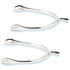 Stübben Dynamic Spurs with a compact 25 mm neck and streamlined equestrian profile.
