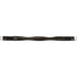 Black leather long girth