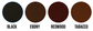 Black, Ebony, Redwood and Tabacco stirrup leathers