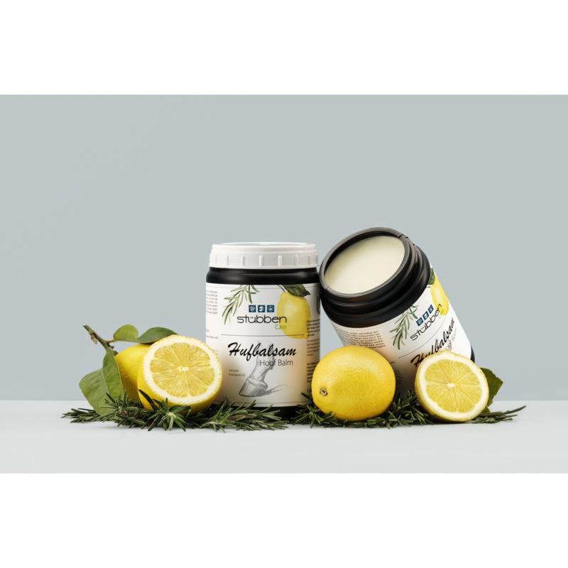 Stübben equine hoof balm for conditioning the hoof as part of routine care.