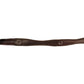 Dark Brown leather saddle girth