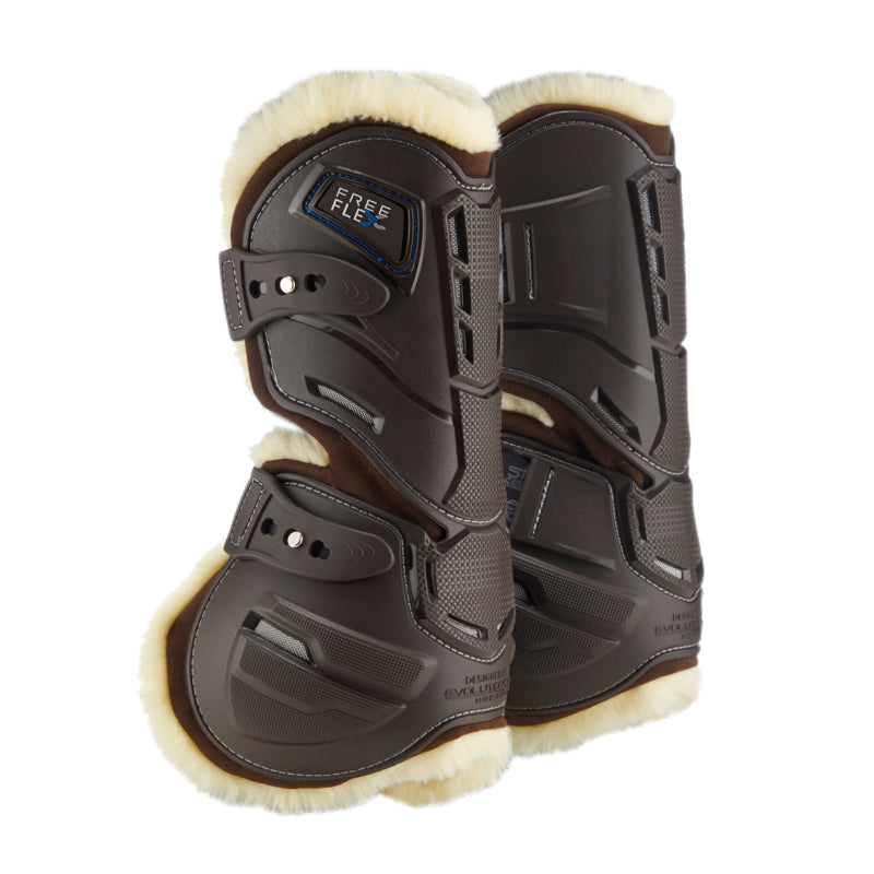 Stübben Hybrid Jumping Boots with soft fleece lining for show jumping horses.