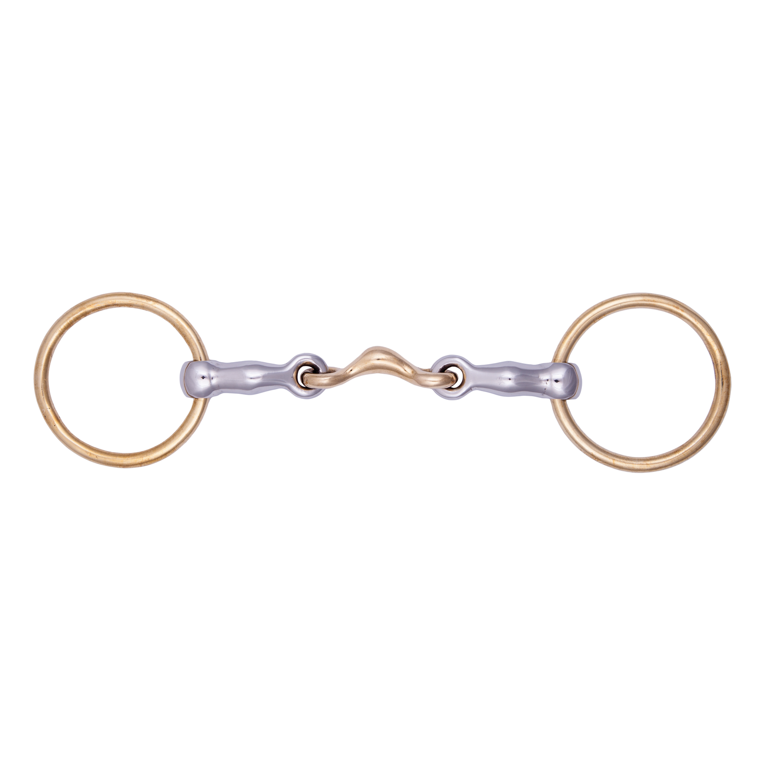 Stübben Icelandic Snaffle with a double-jointed mouthpiece designed for Icelandic horses.