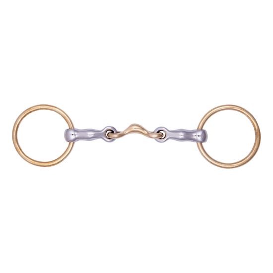 Stübben Icelandic Snaffle with a double-jointed mouthpiece designed for Icelandic horses.