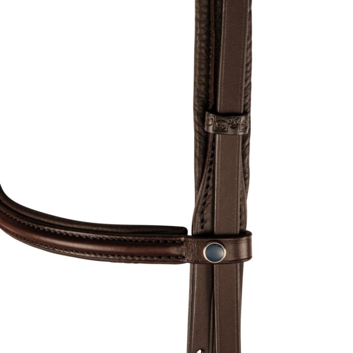 Premium Stübben horse bridle with practical Slide&Lock buckle closures.
