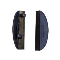 Stübben leather horse blinkers designed for use with carriage driving bridles.