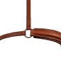 Stübben Leitrim Hanoverian Noseband fitted to a bridle for an elegant equestrian look.