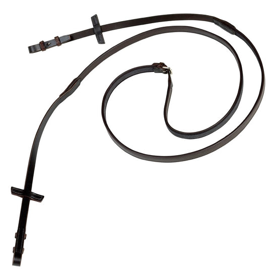 Stübben NT Extra Grip leather reins designed for secure and comfortable rein handling.