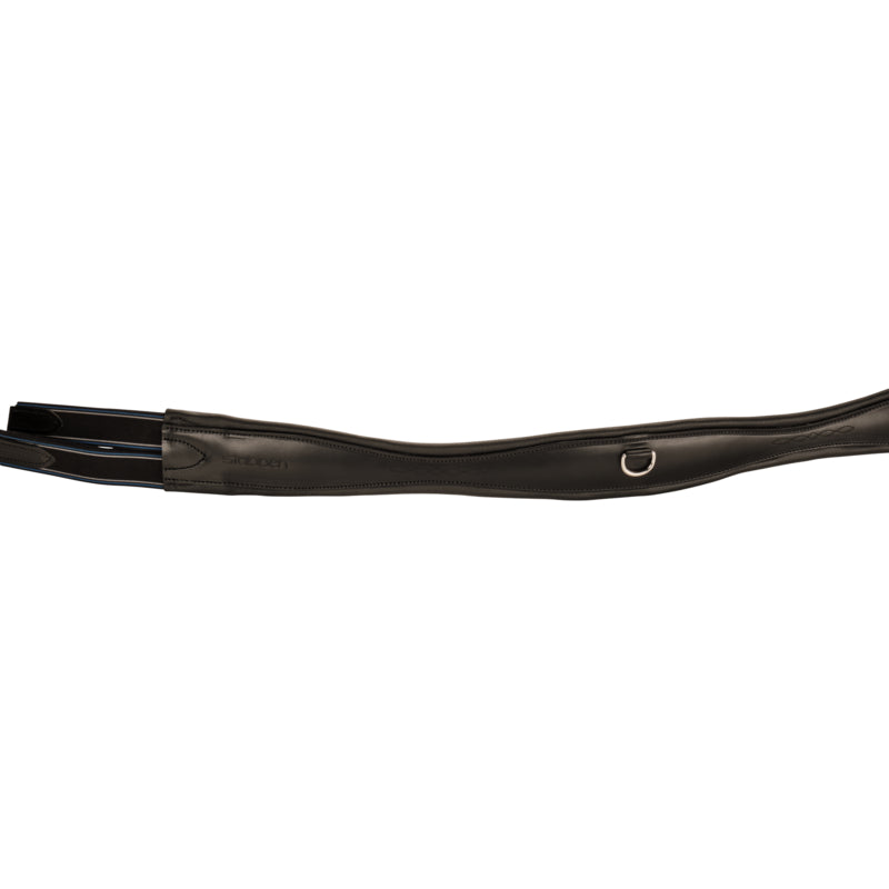 Soft black leather girth