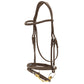 Stübben Pro-Jump horse bridle with English combined noseband and Slide&Lock closure.