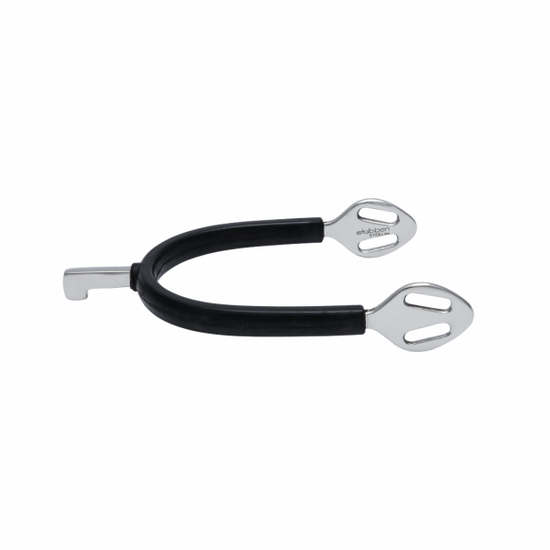 Stübben SEQ Fine Line Hammer Spurs featuring a slim profile and distinctive hammer-shaped end.