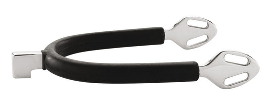 Hammer head spurs with rubber