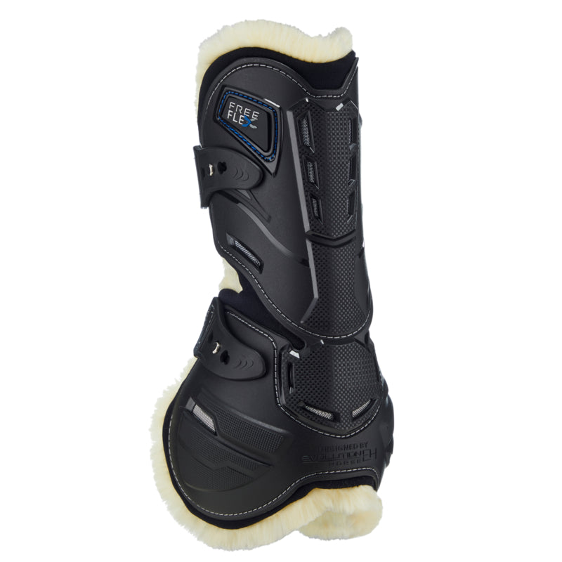 Stübben Hybrid protective boots with fleece lining for training and competition.