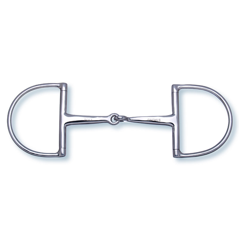 Polished D-rings give the Stübben 2in1 Bit its instantly recognisable profile.