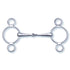 Three stacked rings give the Stübben 2in1 Gag Bit its distinctive silhouette.