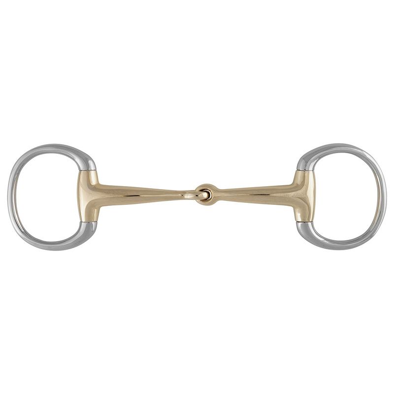 Classic single-jointed construction gives this Stübben bradoon a clean and recognisable profile.
