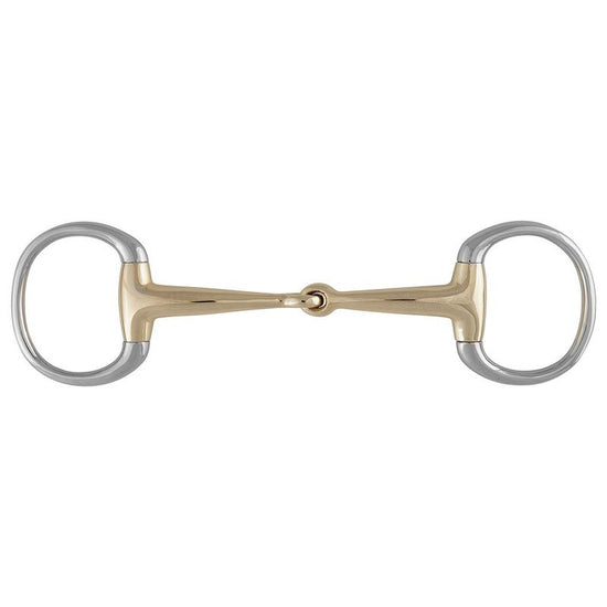 Classic single-jointed construction gives this Stübben bradoon a clean and recognisable profile.