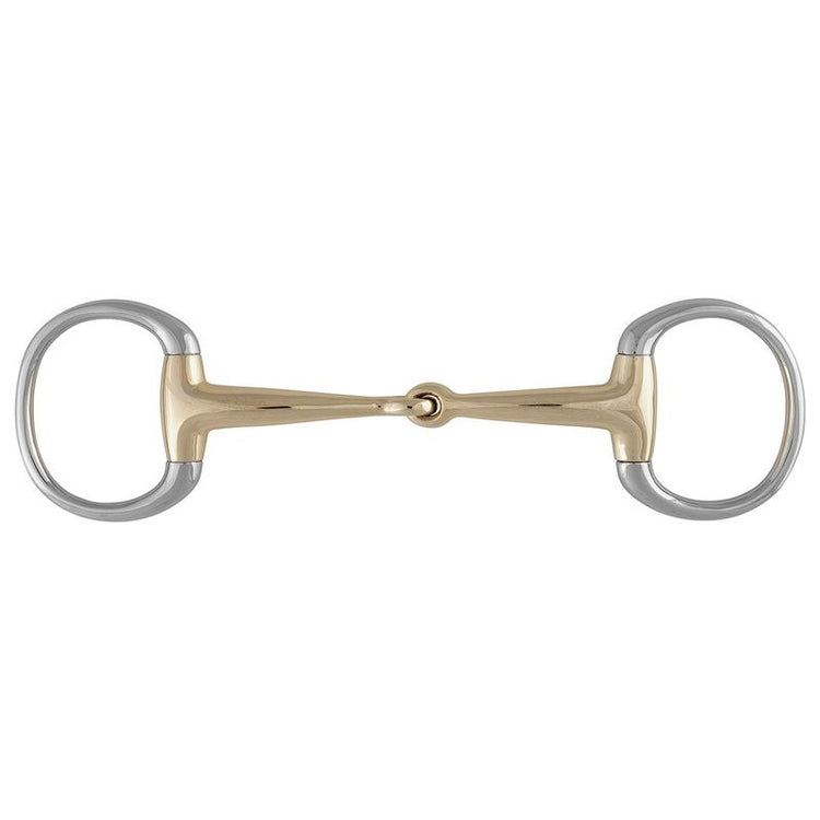 Classic single-jointed construction gives this Stübben bradoon a clean and recognisable profile.