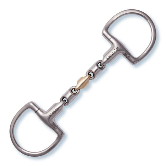 Stübben Waterford D-Ring Bit MAX RELAX with its distinctive flexible multi-link mouthpiece.