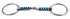Trust Cherry Roller Loose Ring Snaffle with 16 mm Sweet Iron mouthpiece designed to discourage horses from gripping the bit.