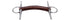 Trust Leather Full Cheek Snaffle with fixed cheekpieces for stable positioning and improved steering guidance.