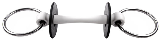 Trust Inno Sense Loose Ring Flexi Soft Bit with flexible synthetic mouthpiece and metal core.