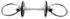 Trust Inno Sense Loose Ring Flexi Soft Bit with flexible synthetic mouthpiece and metal core.