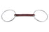 Trust Leather Loose Ring Snaffle with 20 mm mouthpiece and reinforced nylon core for sensitive horses.