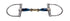 Trust Sweet Iron D Bit Dr. Bristol with double-jointed mouthpiece, anatomically shaped copper centre and fixed D-ring cheeks.