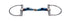 Trust Sweet Iron D Bit Jointed with single-jointed mouthpiece and fixed D-ring cheeks.