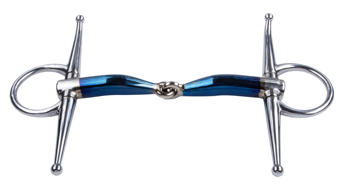 Trust Sweet Iron Full Cheek Locked Bit with locking mouthpiece and long full cheek sidepieces