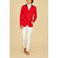 Red show jumping jacket for men