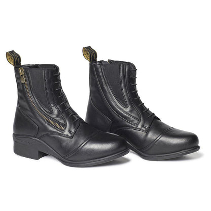 vegan leather horse riding boots