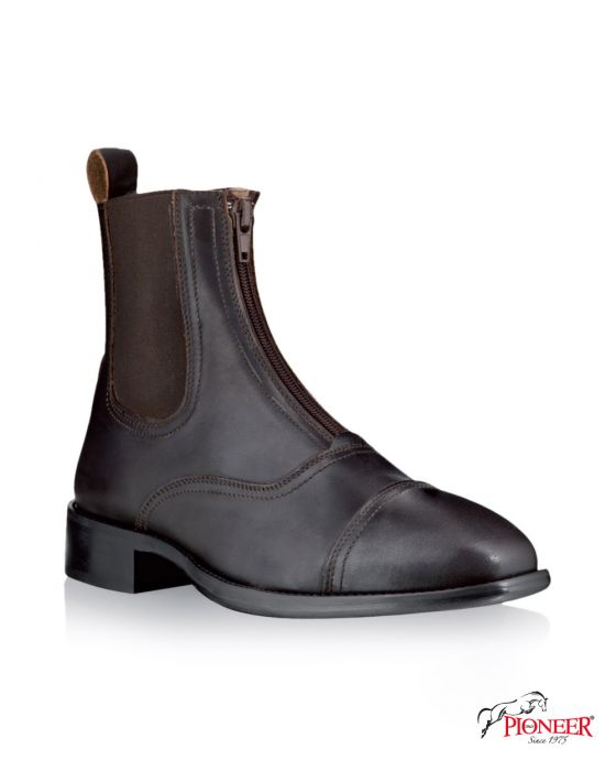 Jodhpur Boots with Front zip