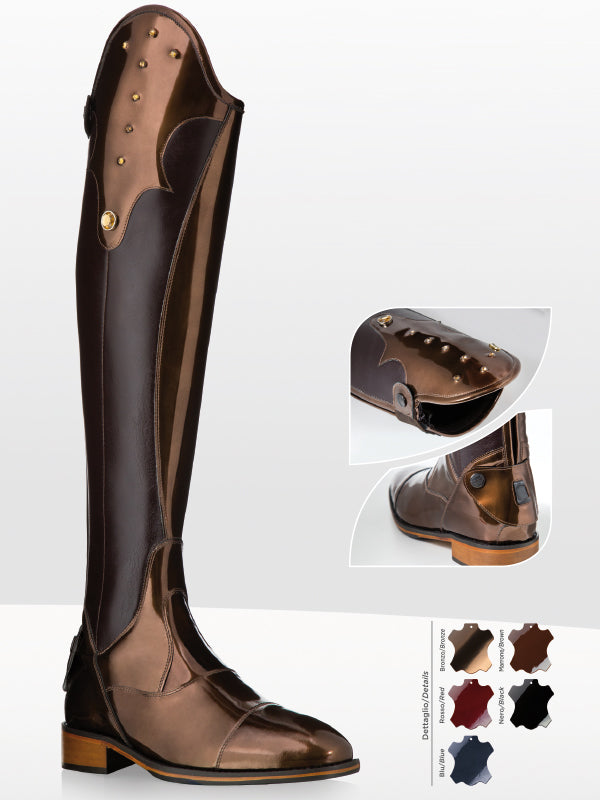 Bronze Coloured Riding Boots