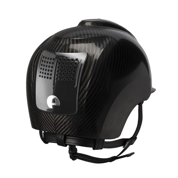 Carbon horse riding helmet