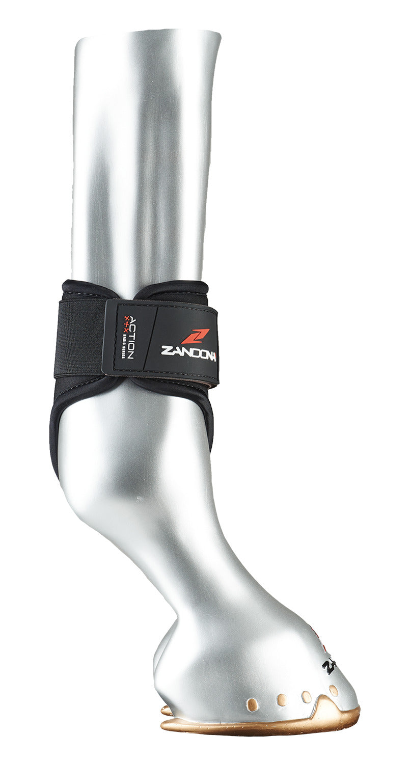 Zandona Action protective rear boots for training.