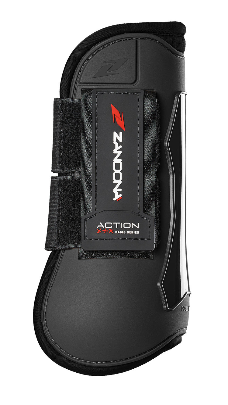 Zandona Action horse leg boots with functional protective design.