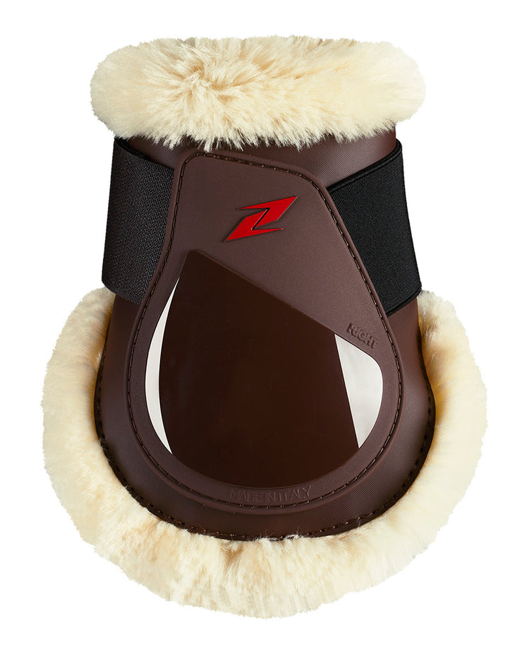 Zandona Action Techno-Fur protective tendon boots for horses.