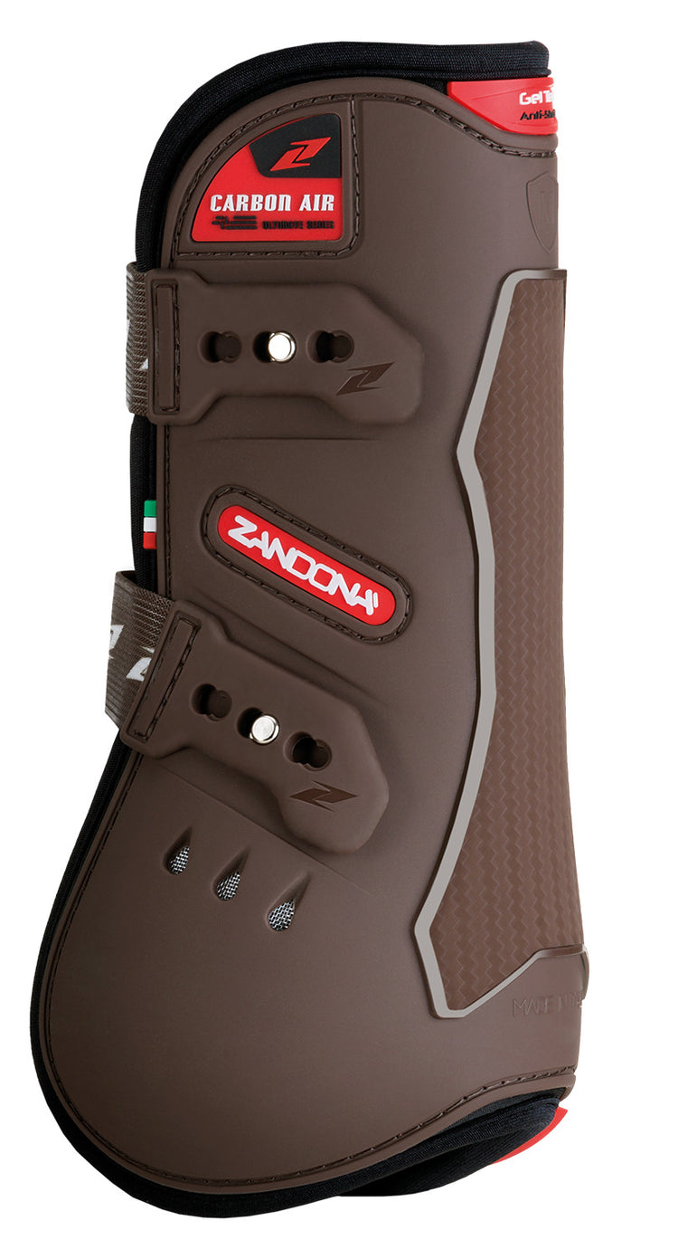 Zandona Carbon Air Tendon Boots for equestrian training.