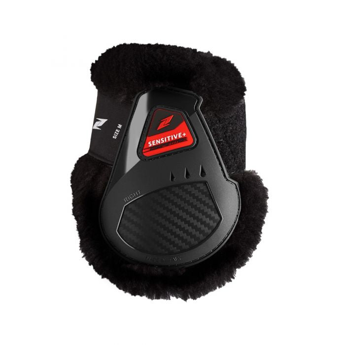 Zandona Carbon Air Sensitive+ Young Competition Fetlock Boots for the competition arena.