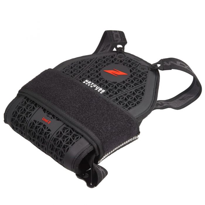Zandona Back Pro Kid worn by a young rider for protective coverage.