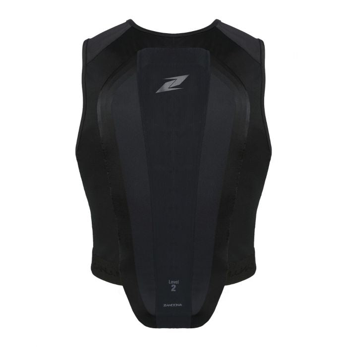 Zandona Level 2 certified riding vest with elegant competition styling.