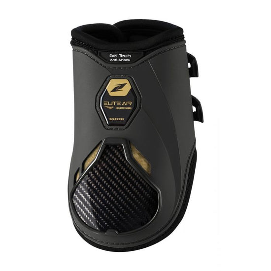 Zandona Elite Air horse fetlock boots for hind leg protection.