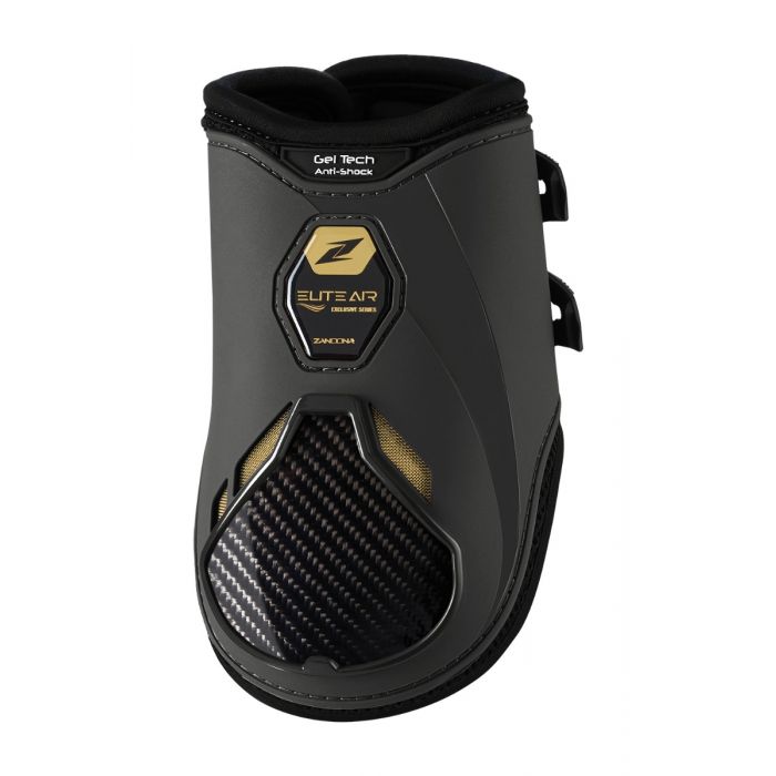 Zandona Elite Air horse fetlock boots for hind leg protection.