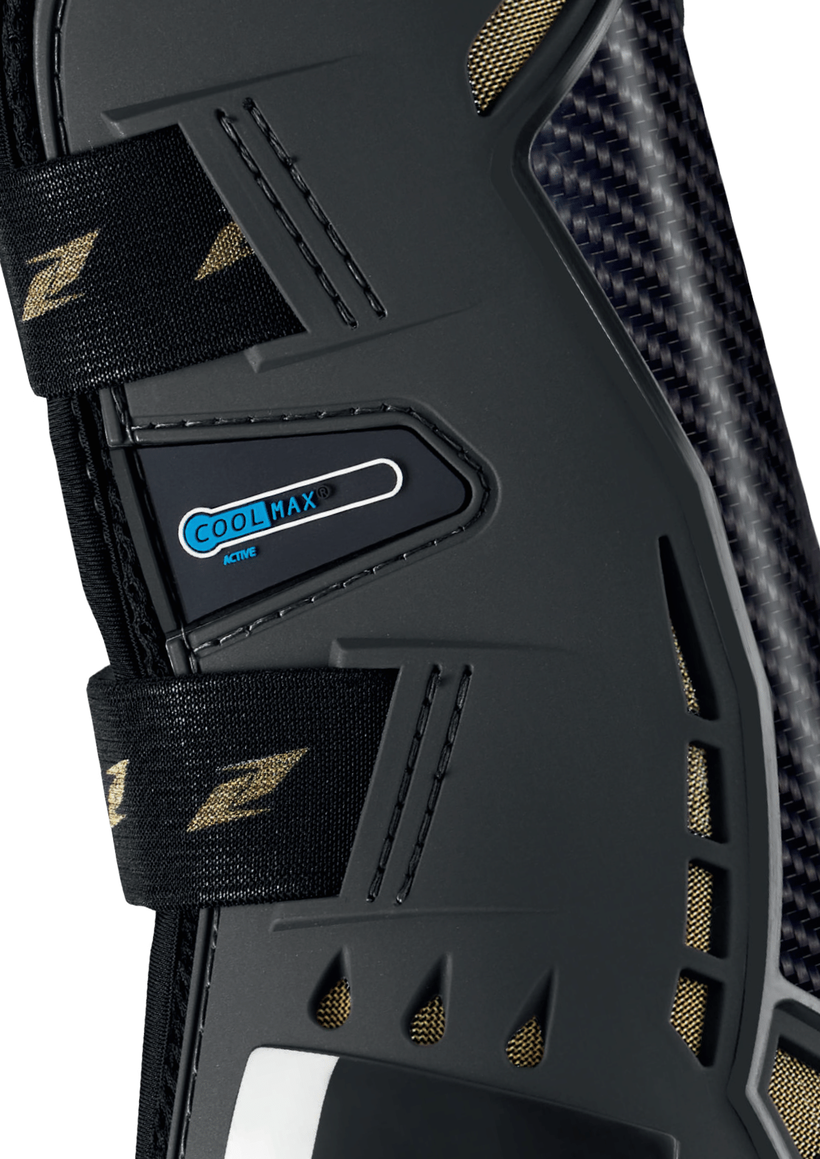Zandona Elite Air protective horse boots for riding.