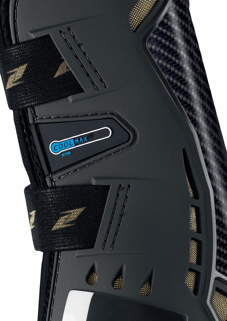 Zandona Elite Air protective horse boots for riding.