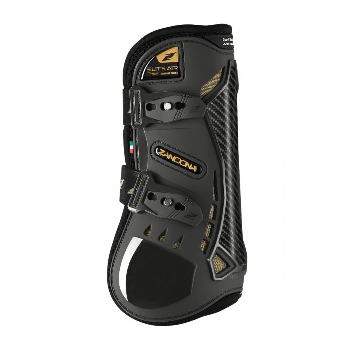 Zandona Elite Air horse tendon boots for front leg protection.