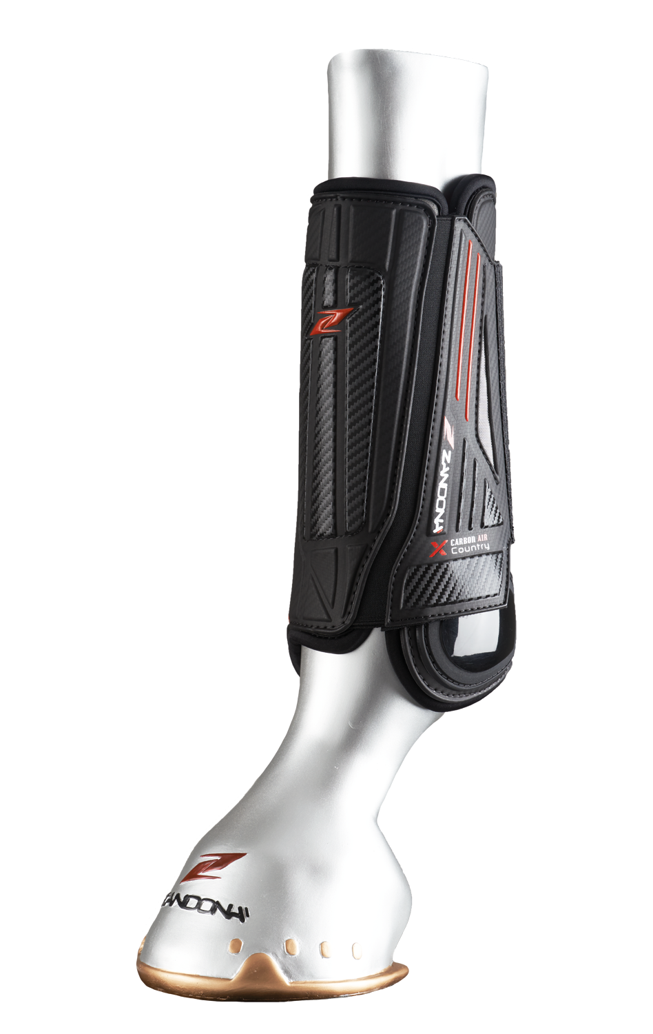 Zandona Carbon Air X-Country rear leg boots for equestrian sport.